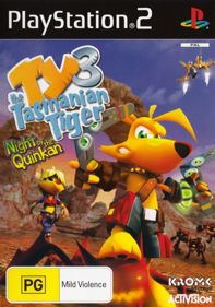 Ty the Tasmanian Tiger 3: Night of the Quinkan - Box - Front (Australia) - 561x800
