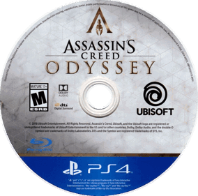 Assassin's Creed: Odyssey - Disc (North America) - 751x743
