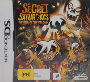 The Secret Saturdays: Beasts of the 5th Sun - Box - Front (Australia) - 938x854