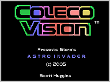 Astro Invader - Screenshot - Game Title (World) - 256x192