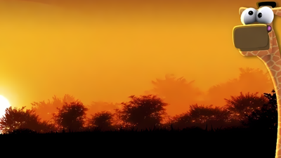 Hungry Giraffe - Fanart - Background (World) - 1920x1080