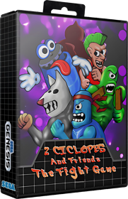 2 Ciclopes and Friends: The Fight Game - Box - 3D (North America) - 647x1001