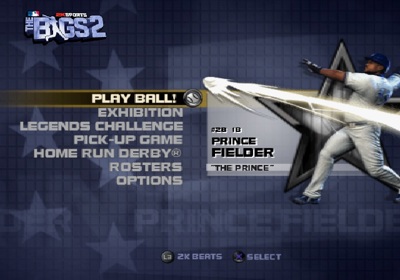The Bigs 2 - Screenshot - Game Select (North America) - 640x448