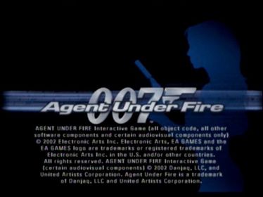 007: Agent Under Fire - Screenshot - Game Title (World) - 640x480