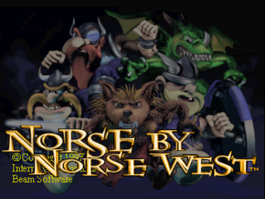 Norse by Norsewest: The Return of the Lost Vikings - Screenshot - Game Title (North America) - 640x480