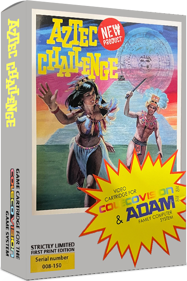 Aztec Challenge - Box - 3D (World) - 439x659