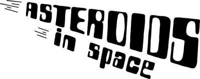 Asteroids in Space - Clear Logo (North America) - 2400x957