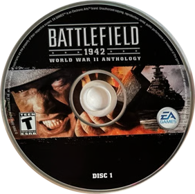 Battlefield 1942: World War II Anthology - Disc (North America) - 517x514