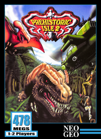 Prehistoric Isle 2 - Fanart - Box - Front (World) - 788x1080