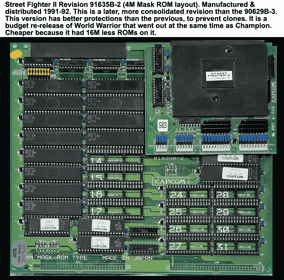 Street Fighter II: The World Warrior - Arcade - Circuit Board (World) - 888x876