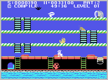 Hustle Chumy - Screenshot - Gameplay (World) - 256x192
