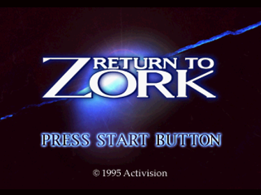 Return to Zork - Screenshot - Game Title (Japan) - 320x240