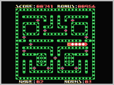 Nibbli: Son of Nibbler - Screenshot - Gameplay (World) - 256x192