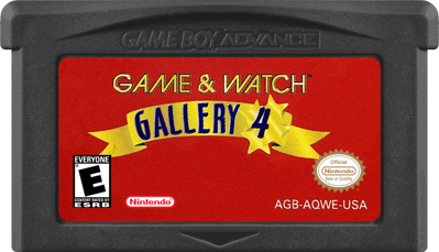 Game & Watch Gallery 4 - Cart - Front (North America) - 1000x574