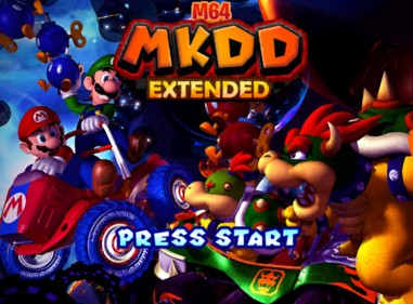 Mario Kart: Double Dash Extended - Screenshot - Game Title (World) - 1099x810