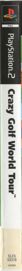 Crazy Golf: World Tour - Box - Spine (Europe) - 65x800