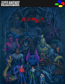 Shin Megami Tensei - Fanart - Box - Front (Japan) - 500x646