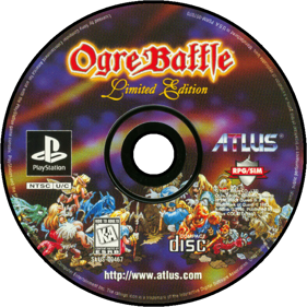 Ogre Battle - Disc (North America) - 800x800