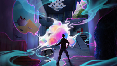 ChromaGun 2: Dye Hard - Fanart - Background (World) - 3840x2160