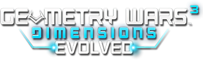 Geometry Wars 3: Dimensions Evolved - Clear Logo (World) - 629x187