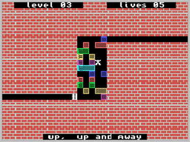 Mazezam - Screenshot - Gameplay (World) - 256x192