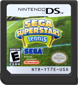 Sega Superstars Tennis - Cart - Front (North America) - 517x564