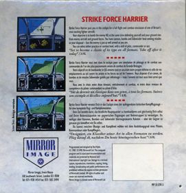 Harrier Combat Simulator - Box - Back (Europe) - 772x800