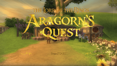 The Lord of the Rings: Aragorn's Quest - Screenshot - Game Title (World) - 1280x720