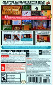 Clubhouse Games: 51 Worldwide Classics - Box - Back (North America) - 499x800