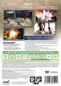 Dynasty Warriors 6 - Box - Back (Italy) - 566x800