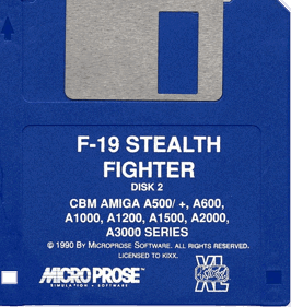 F-19 Stealth Fighter - Disc (Europe) - 750x792