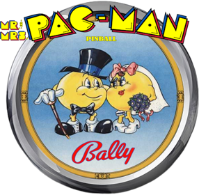 Mr. & Mrs. Pac-Man Pinball - Fanart - Cart - Front (World) - 444x435