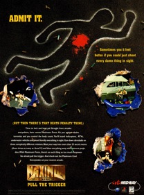 Maximum Force - Advertisement Flyer - Front (North America) - 1223x1650