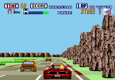 OutRun - Screenshot - Gameplay (World) - 640x448
