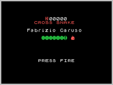 Cross snake - Screenshot - Game Title (World) - 256x192