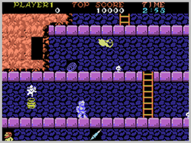 Ghosts 'n Goblins - Screenshot - Gameplay (World) - 256x192