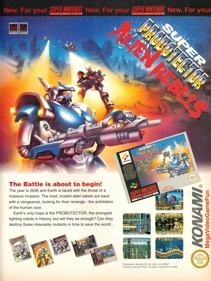Contra III: The Alien Wars - Advertisement Flyer - Front (United Kingdom) - 1652x2197