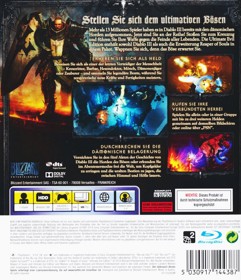 Diablo III: Reaper of Souls: Ultimate Evil Edition - Box - Back (Germany) - 600x698