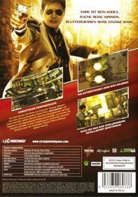John Woo Presents Stranglehold - Box - Back (Germany) - 620x884
