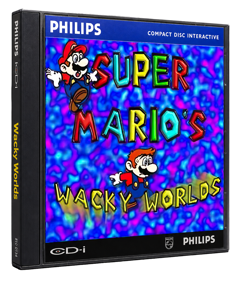 Super Mario's Wacky Worlds - Box - 3D (North America) - 1046x1224