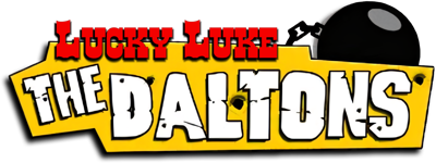 Lucky Luke: The Daltons - Clear Logo (Europe) - 1616x606