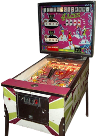 4 Aces - Arcade - Cabinet (North America) - 834x1172