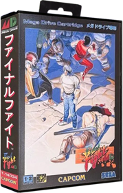 Final Fight MD - Box - 3D (Japan) - 702x1102