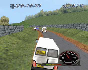 White Van Racer - Screenshot - Gameplay (World) - 640x512
