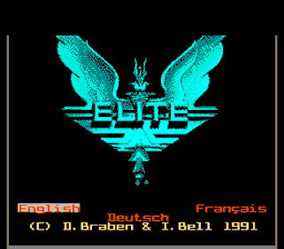Elite - Screenshot - Game Title (Europe) - 256x224