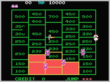 Amidar - Screenshot - Gameplay (World) - 256x192