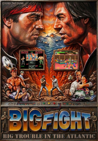 Big Fight: Big Trouble in the Atlantic Ocean - Fanart - Box - Front (World) - 1685x2400