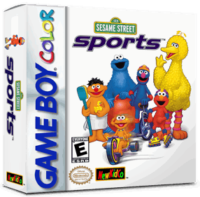 Sesame Street Sports - Box - 3D (North America) - 1016x998