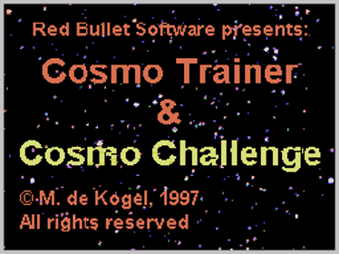 Cosmo Challenge - Screenshot - Game Title (World) - 256x192