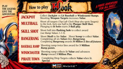 Hook - Arcade - Controls Information (World) - 1920x1080